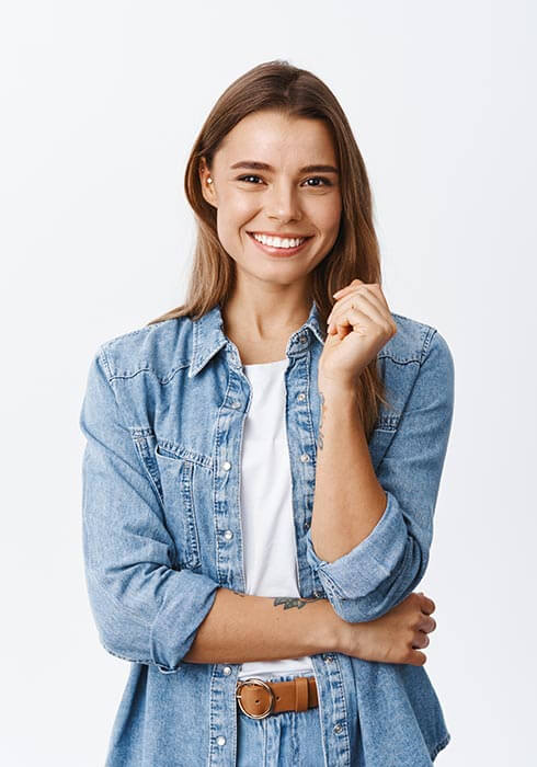 Woman Smiling